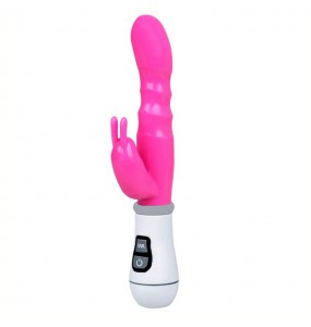 MizzZee - Dual-Stimulating Rabbit Vibrator (Chargeable - Pink)